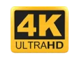 icon - 4K ULTRA HIGH 
DEFINATION